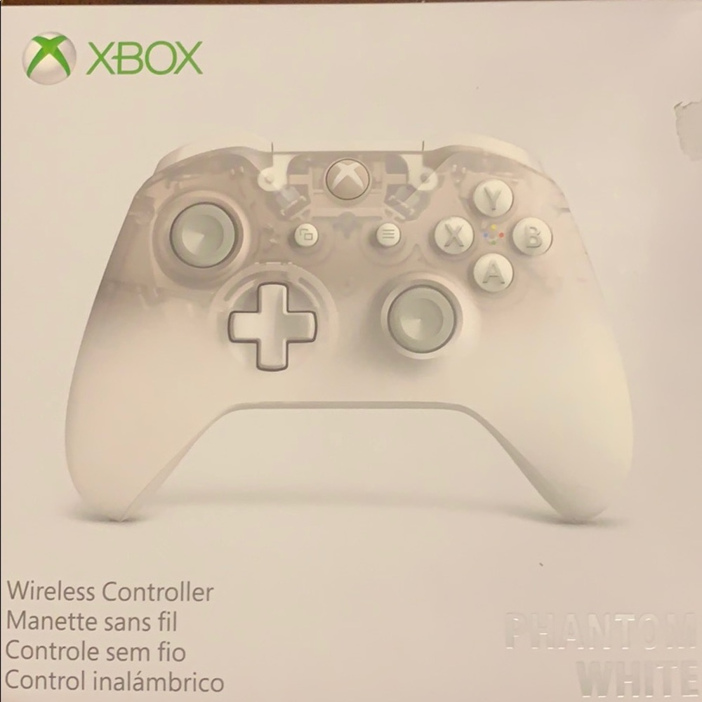 Phantom White Xbox One Controller
